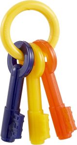 nylabone puppy chew teething keys dog toy