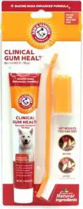 arm hammer dental clinical gum health dog toothbrush kit