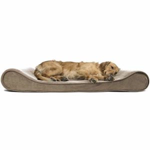 frhaven micro velvet cooling gel dog bed jumbo size