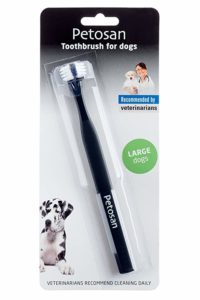 petosan double headed dog toothbrush