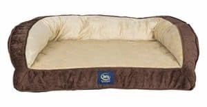 serta ortho quilted dog bed